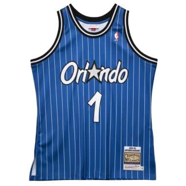 Youth Mitchell & Ness Penny Hardaway Black Orlando Magic Hardwood