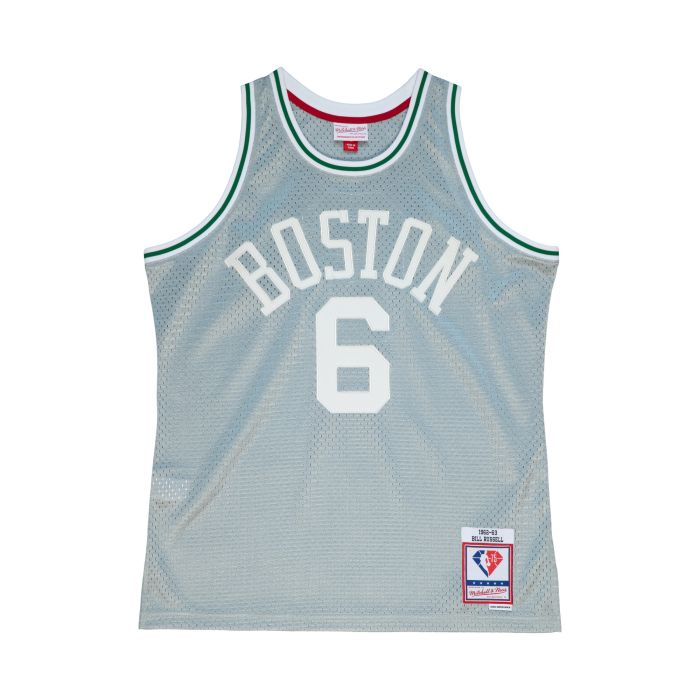 75th Silver Swingman Boston Celtics 1962-63 Jersey - Shop Mitchell