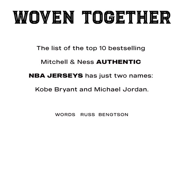 woven together - top 10 bestselling authentic nba jerseys